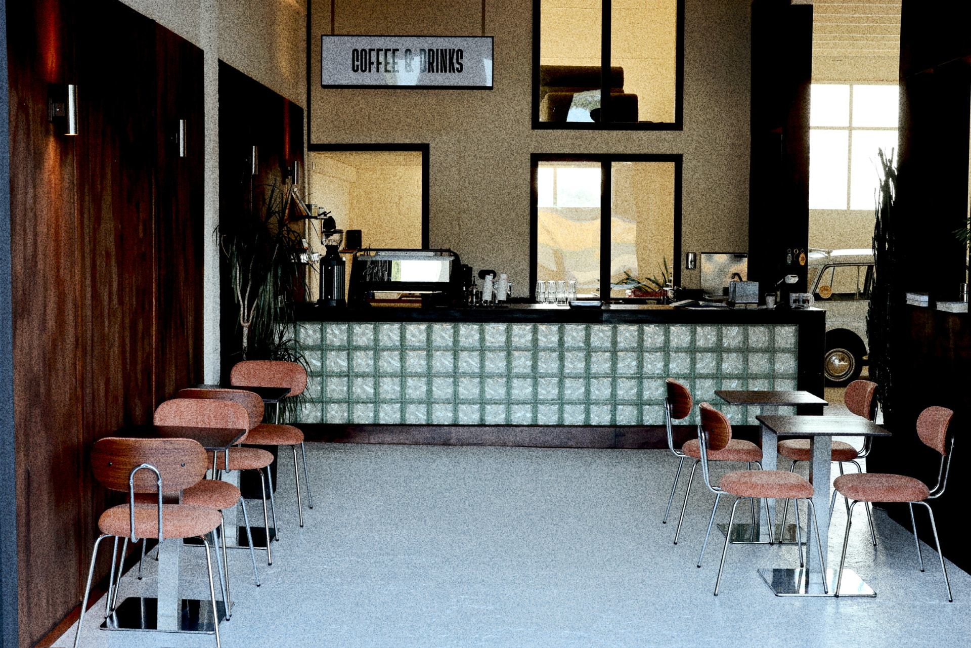 The main room — Frank's Market, Audierne